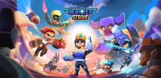 Heroes Strike Offline 48 Apk Mod Money For Android Download Apk For Android Hero Kings Game Brawl