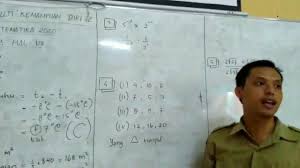 Pembahasan Uji Kemampuan Diri 2 No 1 5 Buku Akasia Hal 113 Unbk Matematika Smp 2020 Youtube