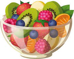 Sticker P 57675 Png Ilustrasi Makanan Buah Salad Buah
