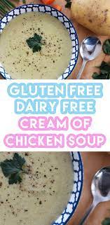 Gluten Free Cream Of Chicken Soup Recipe Dairy Free Low Fodmap Dairy Free Dairy Free Recipes Cream Of Chicken Soup