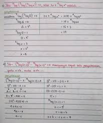 Check spelling or type a new query. Ambisnotes Pembahasan Soal Logaritma Kelas 10 Ambisnotes