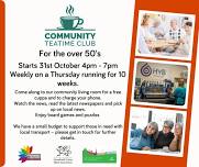 Over 50s Teatime Club