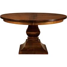 Charleston Pedestal Extension Table Amish Tables Dining Table Round Pedestal Dining Pedestal Dining Table