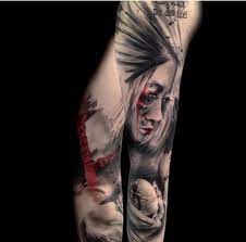 There is no limitation with human creativity, and the trash polka tattoo is a perfect example. Yonique Realistic Trash Polka Tattoos Von Tattoo Bewertung De