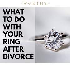What To Do With Your Engagement Ring After Divorce After Divorce Selling Engagement Ring Engagement
