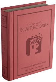 Turn off your digital devices and hunker down for an. Winning Solutions Scattergories Linen Book Vintage Edition Board Games Buy Online In Isle Of Man At Isleofman Desertcart Com Productid 56360118