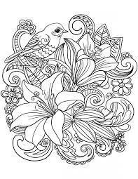 Adults love to color as much as kids do and what better subject than flowers. Floral Coloring Pages For Adults Best Coloring Pages For Kids Printable Flower Coloring Pages Mandala Coloring Pages Flower Coloring Sheets