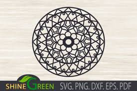 Download 10,161 mandala free vectors. Mandala Monogram Geometric Shapes Graphic By Shinegreenart Creative Fabrica