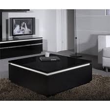 Grey coffee tables look greatly in contrast rooms. Electra Blackhigh Gloss Coffee Table With Led Lighting Furniture123