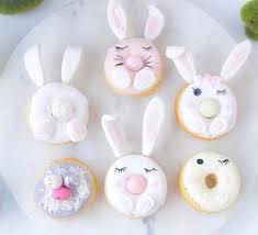Easter Bunny Donut Delicious Donuts Cute Donuts Easter Cakes