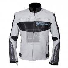 Furious 7 Vin Diesel White Leather Jacket Leather Madness White Leather Jacket Leather Jacket Men Leather Jacket Style