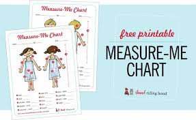 Kids Measurement Chart Printable Big News And Some Winners