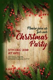 Christmas Party Invite In 2020 Christmas Party Invitation Template Holiday Party Invitation Template Party Invite Template