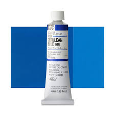 Cobalt blue is reserved for skies. Oil Color Cerulean Blue Hue 40 Ml Holbein Cheap Joe S Art Stuff