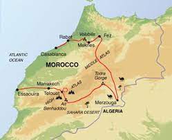 Merzouga is a little saharan village in south eastern morocco at the feet of the erg chebbi dunes, in the tafilalet valley. M M Smith October 2017 Morocco Merzouga Day 7