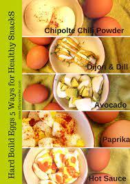 5 Healthy Ways To Spice Up Hard Boiled Eggs Tiffany Meiter Healthy Snack Options Hard Boiled Eggs Healthy Healthy