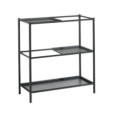 At your doorstep faster than ever. Sauder Boulevard Cafe 32 In Black Plant Stand Shelf 423677 The Home Depot