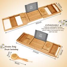 We did not find results for: Buy Fitnate Luxury Bathtub Tray Wooden Bathtub Tray With Extendable Sizes Adjustable Non Slip Durable Bathtub Tray Caddy With Wooden Body Brush Wine Glass Slot Phone Tray Book Holder Online In Indonesia B07r15fk8l