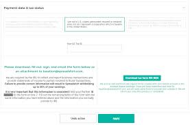 Bank draft cannot be bought in malaysian ringgit (rm). How To Fill In The Tax Form W8 Ben Where To Get A Non Us Tax Id Other Stuff Forum Spreadshirt