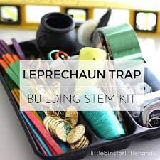 Science experiments and activities for kids! Easy Leprechaun Trap Ideas For St Patricks Day Stem