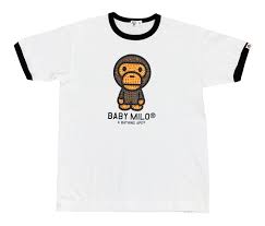 1st camo bape busy works tee mens. A Bathing Ape Baby Milo Ringer T Shirt Size Xl Roots