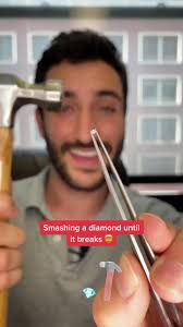 Electricity Hitting A Diamond