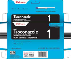 Walgreen Co Tioconazole 1 Ointment Drug Facts