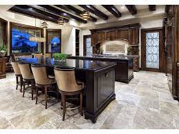 Offset the dark cabinetry with a lighter backsplash and countertops. 15 Dream Kitchens We All Hope To Have One Day