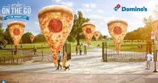 تبلیغات خلاقانه domino s pizza dominos pizza domino domino s pizza