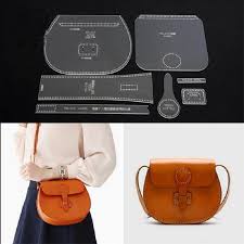 Omuzdan Askili Canta Akrilik Deri Canta Sablon Leathercraft Desen Diy Hobi Leathercraft Dikis Desen Sablonlar Hediye I Deri Cuzdan Deri Omuz Cantasi Deri Canta