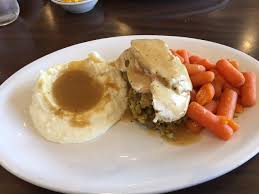 Those who have hosted a thanksgiving dinner reported that they spend 7 hours shopping. Thanksgiving Day Turkey Dinner With Two Sides Picture Of Bob Evans Indianapolis Tripadvisor