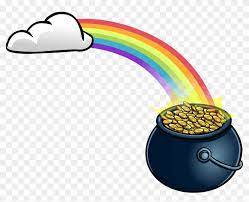 From special mailings and scrapbooking to kids' activities and diy projects, you'll find these stickers are great for so many uses. Rainbow Clipart Gold Rainbow In A Pot Of Gold Free Transparent Png Clipart Images Download