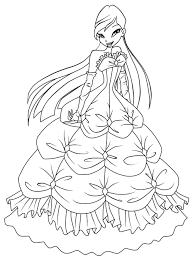 Stella, bloom, flora, musa, tecna, stormy, aisha, twinkly and more. Winx Club Musa Coloring Pages Sketch Coloring Page Princess Coloring Pages Cartoon Coloring Pages Winx Club Coloring Pages
