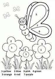 Free Printable Spring Worksheet For Kindergarten 3 Kindergarten Coloring Pages Coloring Worksheets For Kindergarten Addition Coloring Worksheet