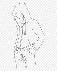 I do not own this art. Outline For Hoodie Designs Drawing Base Manga Drawing Sketch Hd Png Download 900x1025 3346475 Pngfind