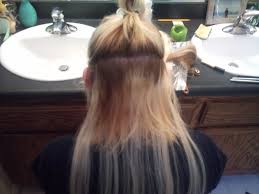 As this hair extension comes as a one piece it is easy to use and clip in, simply put in the correct place, and this halo hair extension is an instant solution for long hair. Ajf Putting Extensions In Short Hair Nalan Com Sg
