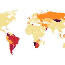 You can get the green list countries map here. Coronavirus World Map Tracking The Global Outbreak The New York Times