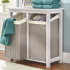 Double Hamper Ginny S Hamper Storage Laundry Hamper Bathroom Hampers