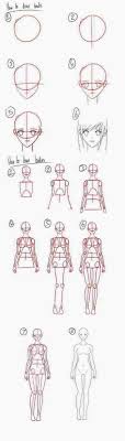 In order to properly draw an anime person we must draw his skeleton and begin, of course, from the head. How To Draw Anime Step By Step Tutorials And Pictures Architecture Design Competitions Aggregator