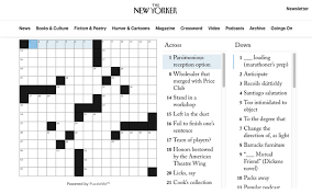 It's the perfect exercise for your brain. New Yorker Adds Puzzle To Print Edition 02 09 2021
