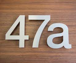 Maybe you would like to learn more about one of these? Large Modern Stainless Steel House Numbers By Goodwin Goodwin Notonthehighstreet Com