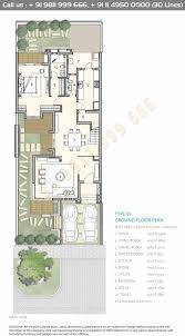 Type B1 Ground Floor Plan Model House Plan Courtyard House Plans Hotel Floor Plan