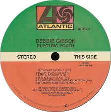Vinyl Album Debbie Gibson Electric Youth Atlantic Usa