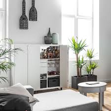 Available in a range of different sizes, from large to small, our sideboards will fit in any sized. Simple Drinks Cabinet In White Grey Black Oak Effect Vox Cuckooland