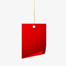 Tag Red Tag Rectangular Tag Crimping Tag Below Png Image Presentation Design Tags Design Elements