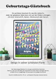Pin Auf Geburtstag Gastebuch Drucke