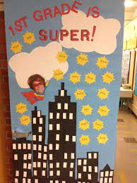 You will love the red, blue and yellow. Superhero Theme Unit Math Reading Writing Activities Superhero Classroom Theme Hero Classroom Theme Superhero School