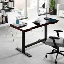 This desk can be adjusted to 11 different height positions, so you can set it to whatever is most comfortable for your height and typing position. Upper Square Tedford Height Adjustable Standing Desk Reviews Wayfair