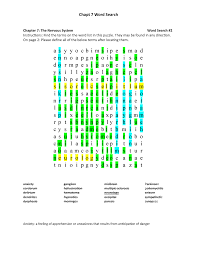 Ch7 Word Search Es 2300 Medical Terminology Studocu