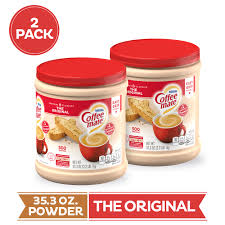 Sugar free hazelnut powder coffee creamer. Pack Of 2 Coffee Mate The Original Powder Coffee Creamer 35 3 Oz Canister Non Dairy Lactose Free Gluten Free Creamer Walmart Com Walmart Com